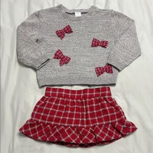 Carter’s Sweater and Skort Set (2-piece)